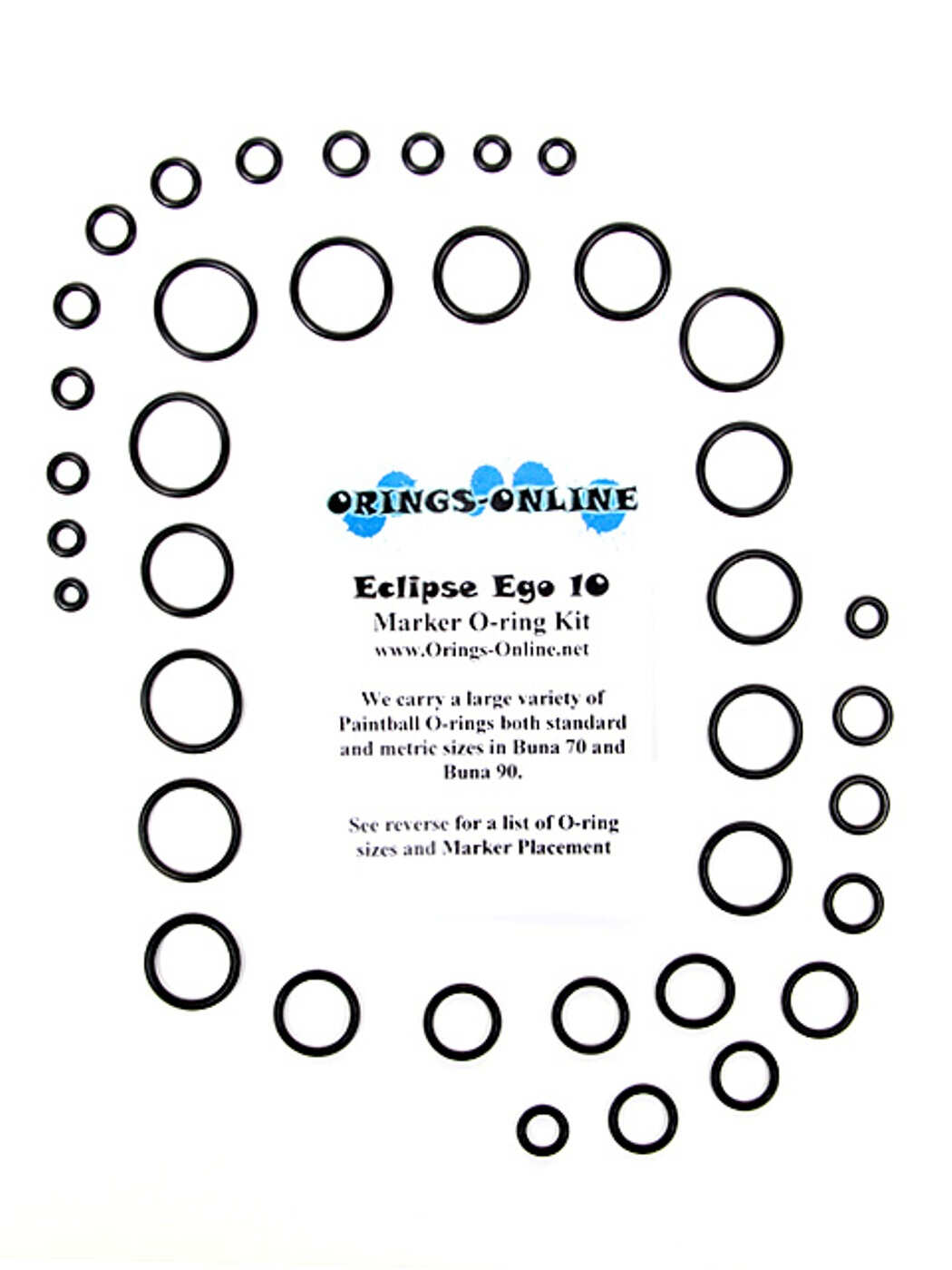 Planet Eclipse Ego 10 Marker O-ring Kit